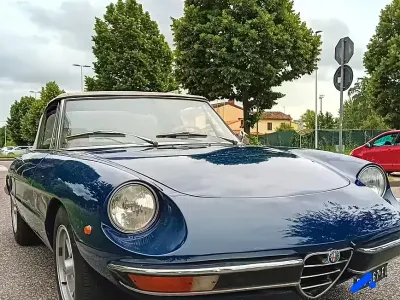 Usata Alfa Romeo Spider 1970 Blu Cabrio