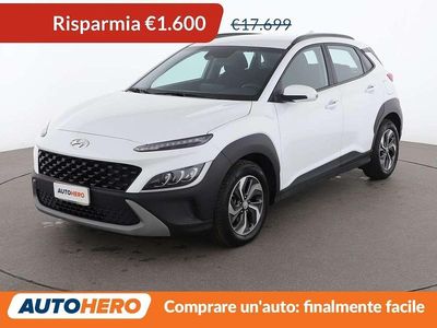 Usata Hyundai Kona 105 CV (77 kW) 2022 Bianco SUV