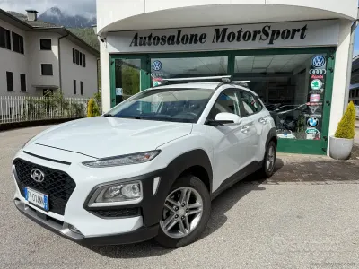 Käytetty Hyundai Kona Style 116 HP (85 kW) 2019 Valkoinen Katumaasturi