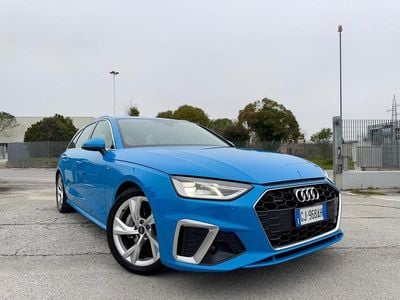 Usata Audi A4 S-Line 203 CV (149 kW) 2022 Blu Station wagon