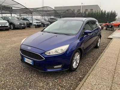 Usata Ford Focus Business Edition 120 CV (88 kW) 2016 Blu Station wagon