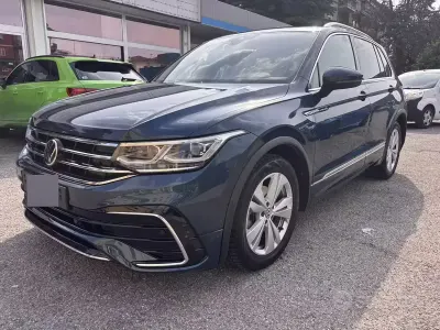 Usata VW Tiguan R-line 150 CV (110 kW) 2020 Verde SUV