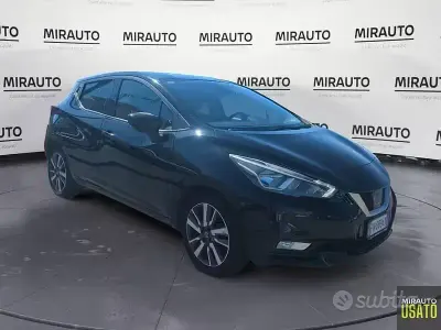 Usata Nissan Micra N-Connecta 90 CV (66 kW) 2018 Nero Utilitaria