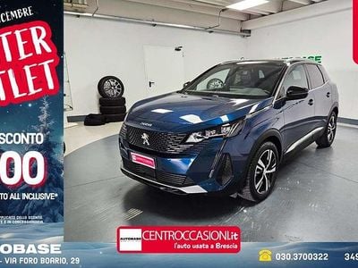 Blu/azzurro Usata 2021 Peugeot 3008 GT SUV | 19.900 € (Buon prezzo)