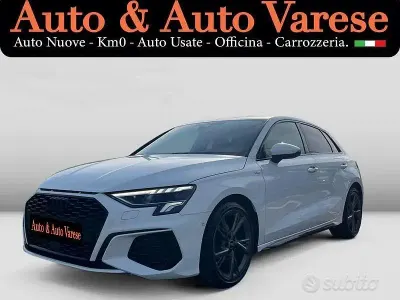 Usata Audi A3 S-Line 110 CV (80 kW) 2023 Bianco Berlina