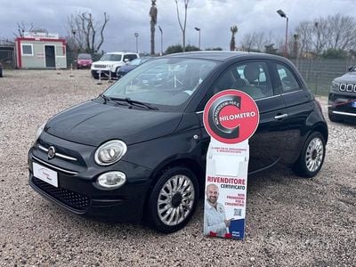 Usata Fiat 500 Lounge 69 CV (50 kW) 2019 Nero Berlina
