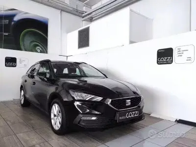 Usata Seat Leon Style 116 CV (85 kW) 2023 Nero Station wagon