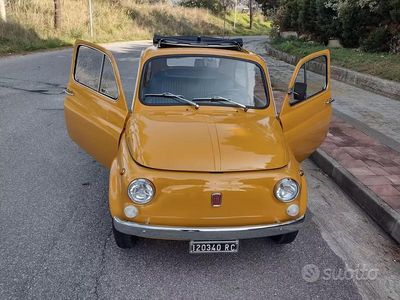 Usata Fiat 500 1970 Giallo Utilitaria