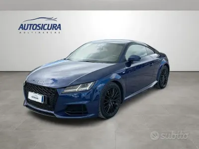 Usata Audi TT S-Line 230 CV (169 kW) 2017 Blu Coupé