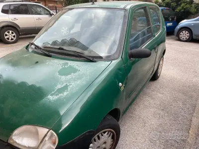 Usata Fiat Seicento S 54 CV (39 kW) 2001 Verde Utilitaria