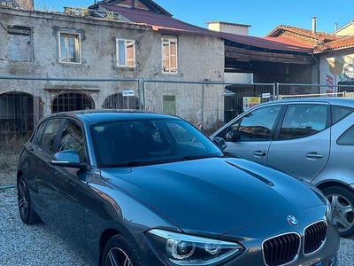 Usata BMW 120 Sport Line 184 CV (135 kW) 2014 Grigio Utilitaria
