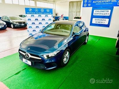 Usata Mercedes A180 Business 116 CV (85 kW) 2020 Blu/azzurro Berlina