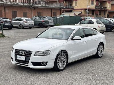 Usata Audi A5 Advanced 190 CV (139 kW) 2011 Bianco Berlina