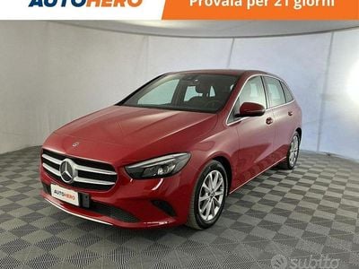 Usata Mercedes B180 116 CV (85 kW) 2019 Rosso Monovolume