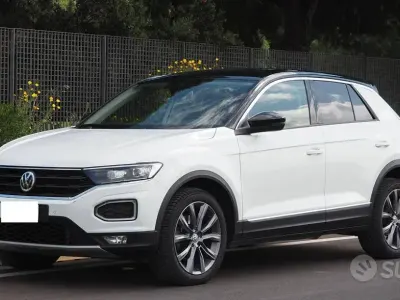 Usata VW T-Roc Advance 150 CV (110 kW) 2019 Bianco SUV