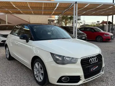 Usata Audi A1 90 CV (66 kW) 2012 Bianco Utilitaria