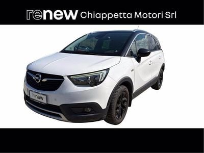 Usata Opel Crossland X Innovation 102 CV (75 kW) 2019 Bianco tetto nero SUV