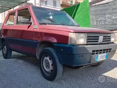 Usata Fiat Panda 4x4 1993 Rosso Utilitaria