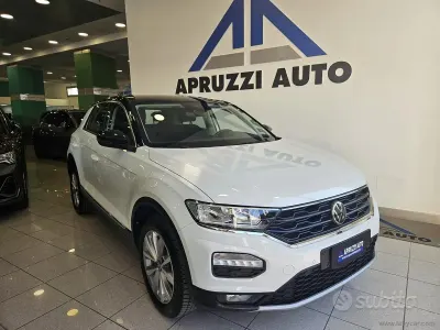 Käytetty VW T-Roc Style 150 HP (110 kW) 2021 Valkoinen Katumaasturi
