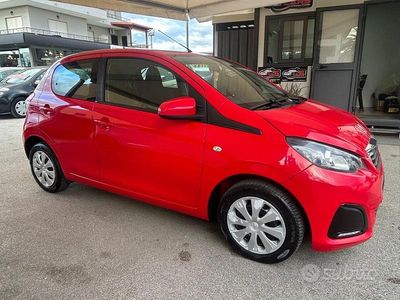 Usata Peugeot 108 Allure 69 CV (50 kW) 2015 Rosso Utilitaria