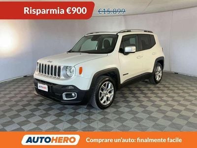 Usata Jeep Renegade Limited 120 CV (88 kW) 2017 Bianco SUV
