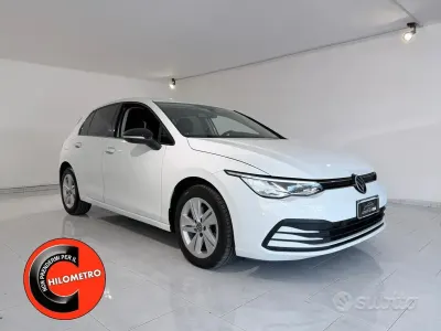 Usata VW Golf VII 150 CV (110 kW) 2020 Bianco Berlina