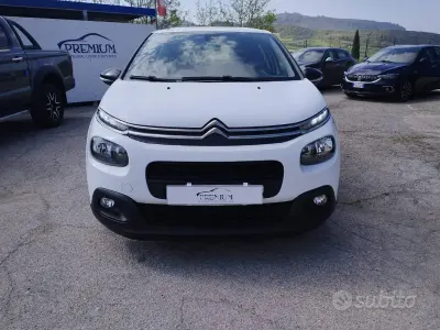 Usata Citroën C3 Feel 100 CV (73 kW) 2019 Bianco Utilitaria