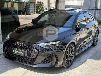 Usata Audi RS3 Comfort 400 CV (294 kW) 2025 Nero Berlina
