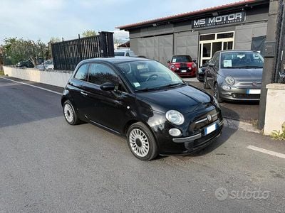 Usata Fiat 500 Lounge 69 CV (50 kW) 2012 Nero Utilitaria