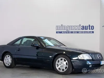 Usata Mercedes SL320 224 CV (164 kW) 1999 Nero Cabrio