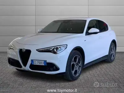 Usata Alfa Romeo Stelvio Sprint 190 CV (139 kW) 2020 Bianco SUV