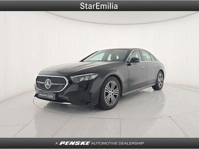 Usata Mercedes E200 Advanced 163 CV (119 kW) 2025 Nero Utilitaria