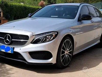 Usata Mercedes C220 170 CV (125 kW) 2016 Grigio Station wagon
