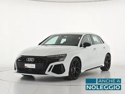 Usata Audi RS3 Sportback Ambiente 400 CV (294 kW) 2023 Bianco Utilitaria