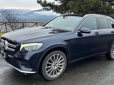 Usata Mercedes GLC250 Premium 204 CV (150 kW) 2017 Blu/azzurro SUV