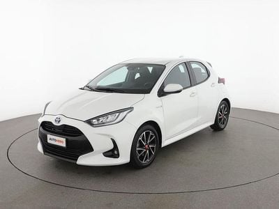 Usata Toyota Yaris Hybrid Trend 116 CV (85 kW) 2021 Bianco