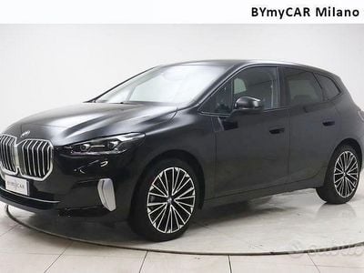Usata BMW 218 Active Tourer Luxury Line 136 CV (100 kW) 2023 Nero Monovolume