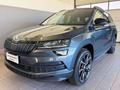 Usata Skoda Karoq SportLine 150 CV (110 kW) 2021 Grigio SUV