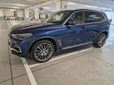Usata BMW X5 M Sport 265 CV (194 kW) 2018 Blu SUV
