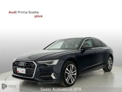 Usata Audi A6 Advanced Plus 204 CV (150 kW) 2024 Blu firmamento metallizzato Berlina