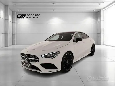 Usata Mercedes CLA200 Premium 163 CV (119 kW) 2019 Bianco Coupé