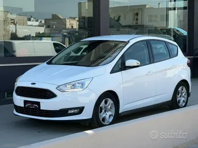 Usata Ford C-MAX Business Edition 95 CV (69 kW) 2018 Bianco Monovolume