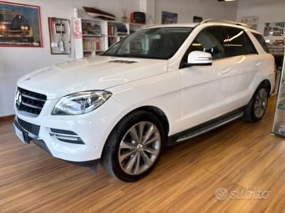 Usata Mercedes ML250 Premium 204 CV (150 kW) 2015 Bianco SUV