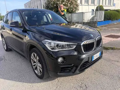 Usata BMW X1 Sport Line 150 CV (110 kW) 2017 Nero SUV