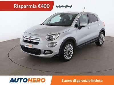 Argento Usata 2016 Fiat 500X Lounge SUV | 13.999 € (Buon prezzo)