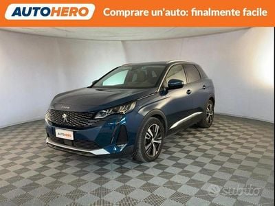 Usata Peugeot 3008 Allure 225 CV (165 kW) 2021 Blu SUV