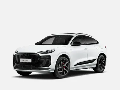 Nuova Audi Q6 Sportback e-tron S-Line 138 kW (188 CV) 2026 Bianco ghiaccio metallizzato SUV