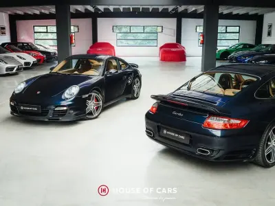 Usata Porsche 911 Turbo 480 CV (353 kW) 2006 Blu Coupé