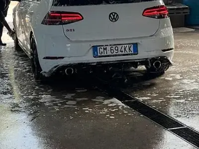 Usata VW Golf VII GTI 245 CV (180 kW) 2019 Bianco Berlina