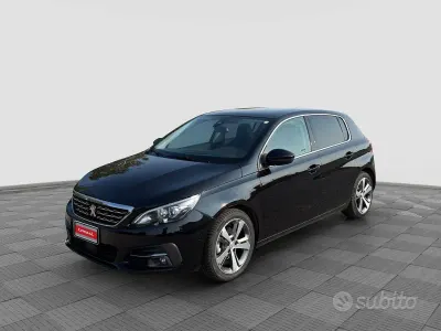 Usata Peugeot 308 Allure 131 CV (96 kW) 2018 Nero Berlina